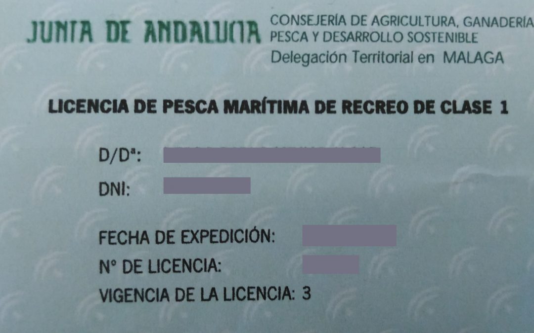 Licencia de pesca – Renovación